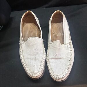 Men's White Loafers-Florsheim men’s loafers-size 10.5-#473